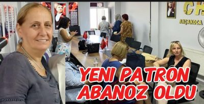 CHP Akçakoca Kadınlar Kolu Başkanlığı Seçimlerinde Nurcan Abanoz Küçük Yeni Başkan Seçildi