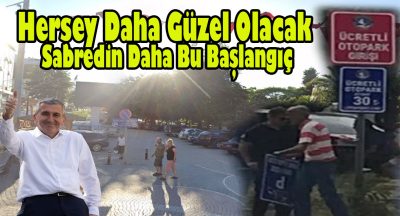 Akçakoca Belediye Başkanı Fikret Albayrak, TOKİ Arazisini Ücretli Otoparka Çevirdi